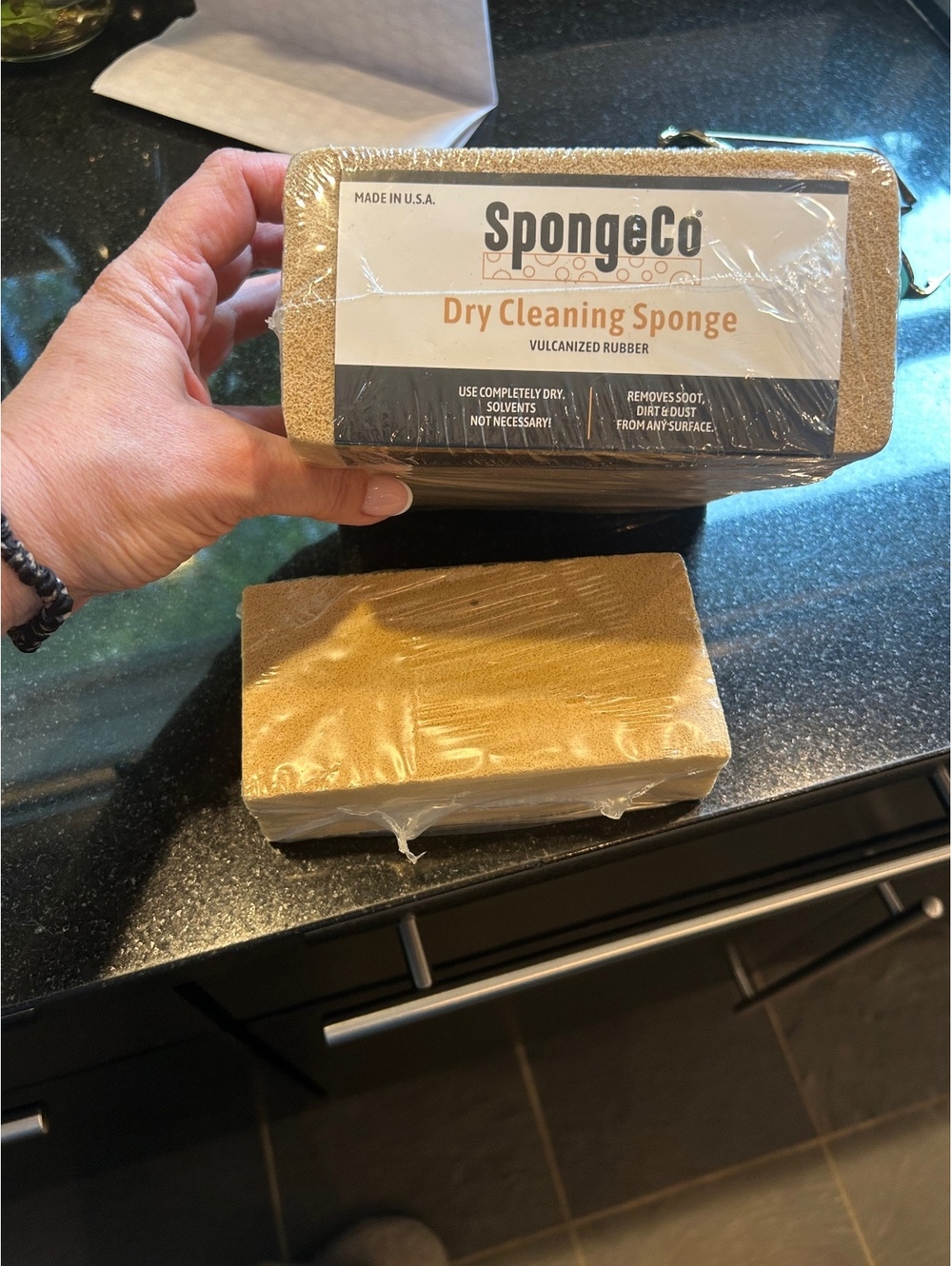 SpongeCo Dry Cleaning Soot Eraser Sponge 5 - Pet Hair Smoke Dust And Dirt